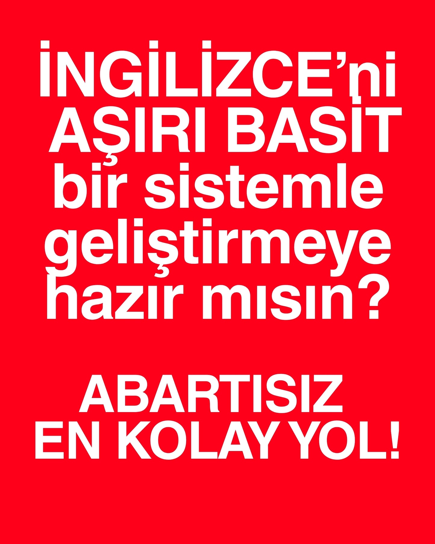 SIFIRDAN İNGİLİZCE KAMPI BAŞLIYOR!